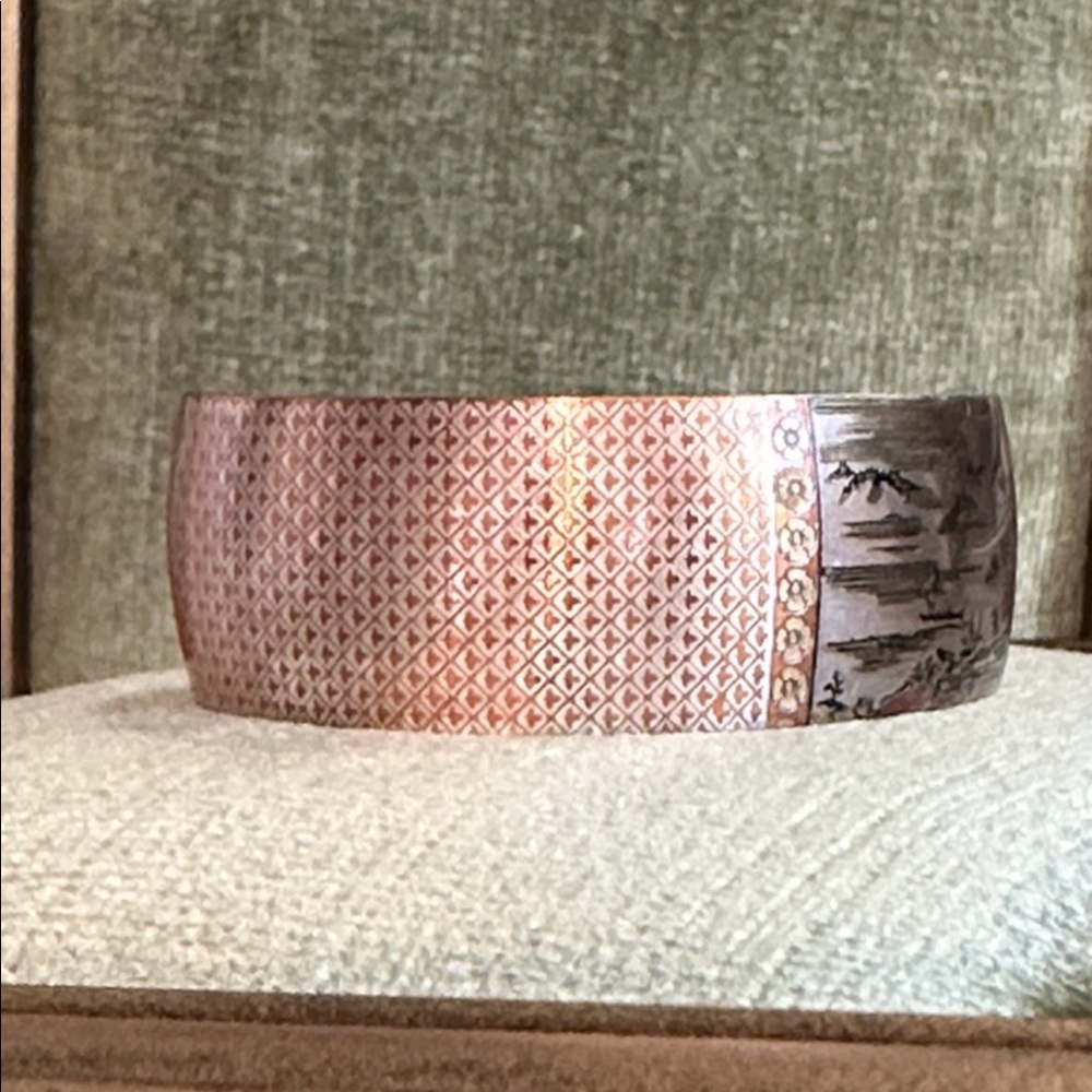 Reed & Barton Damascene Cuff Bracelet - Picture 3 of 4